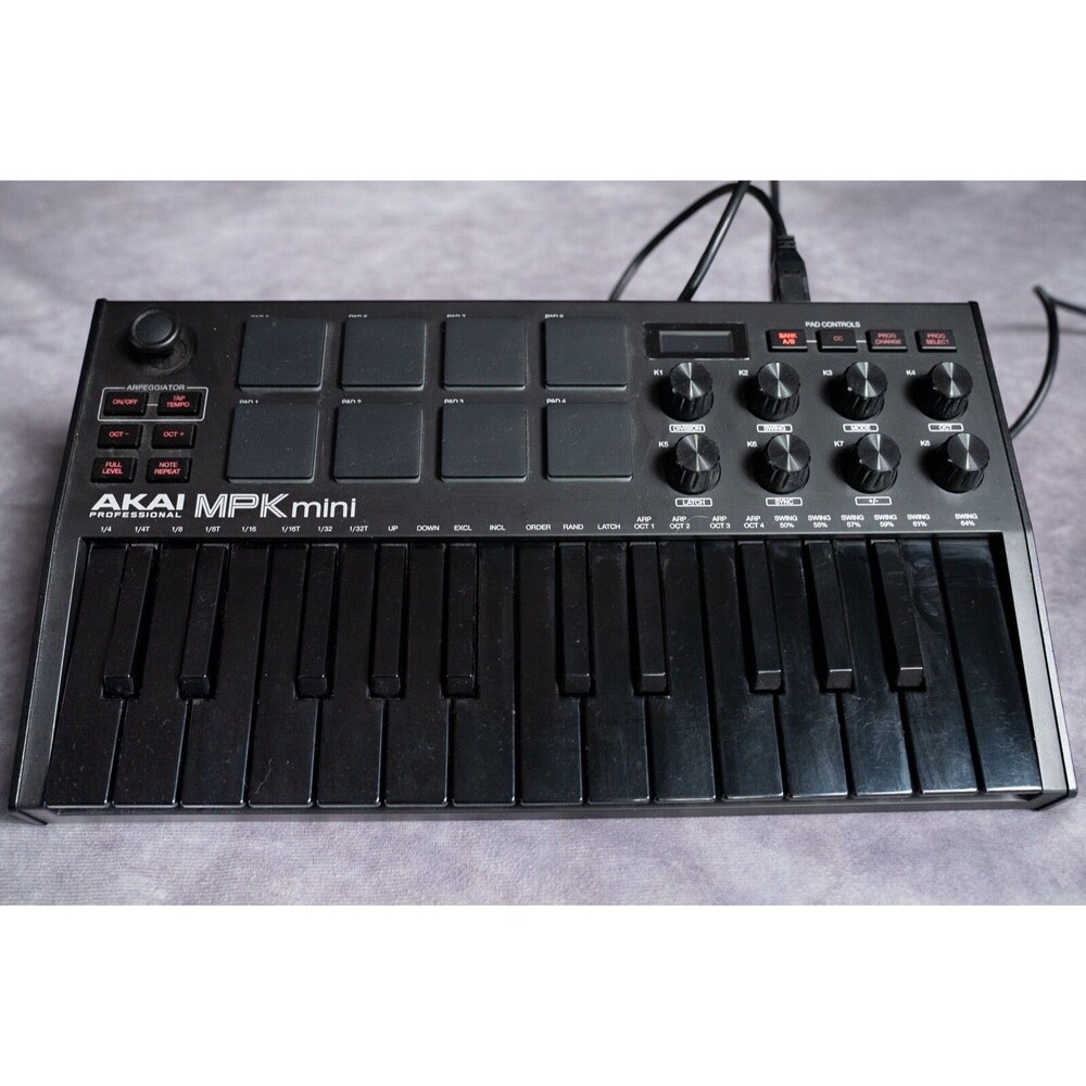 AKAI Professional MPK Mini 25 Key USB MIDI Keyboard Controller EUC